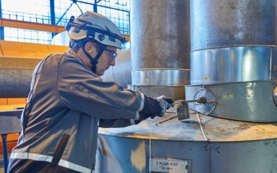 Energy efficiency measurements on the Unit A turbine generator of the Schwarze Pumpe Power Plant